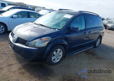 2005 Nissan Quest 3.5 Sl из США, поврежденный, VIN 5N1BV28U45N117051